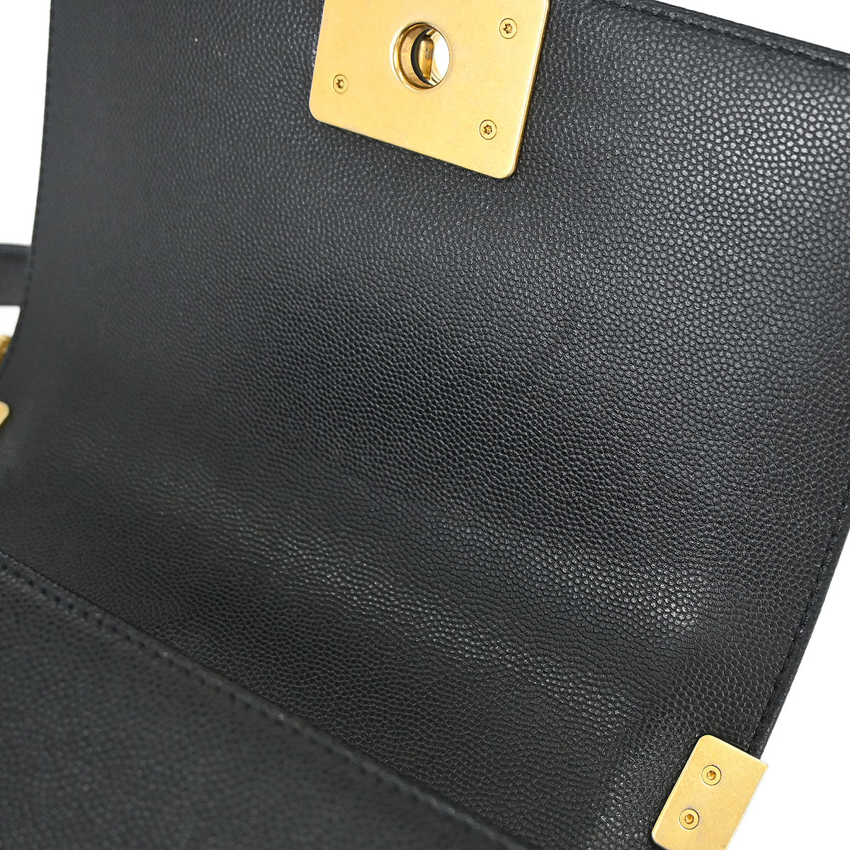 Boy Chanel Black Caviar Small Chain Shoulder Bag