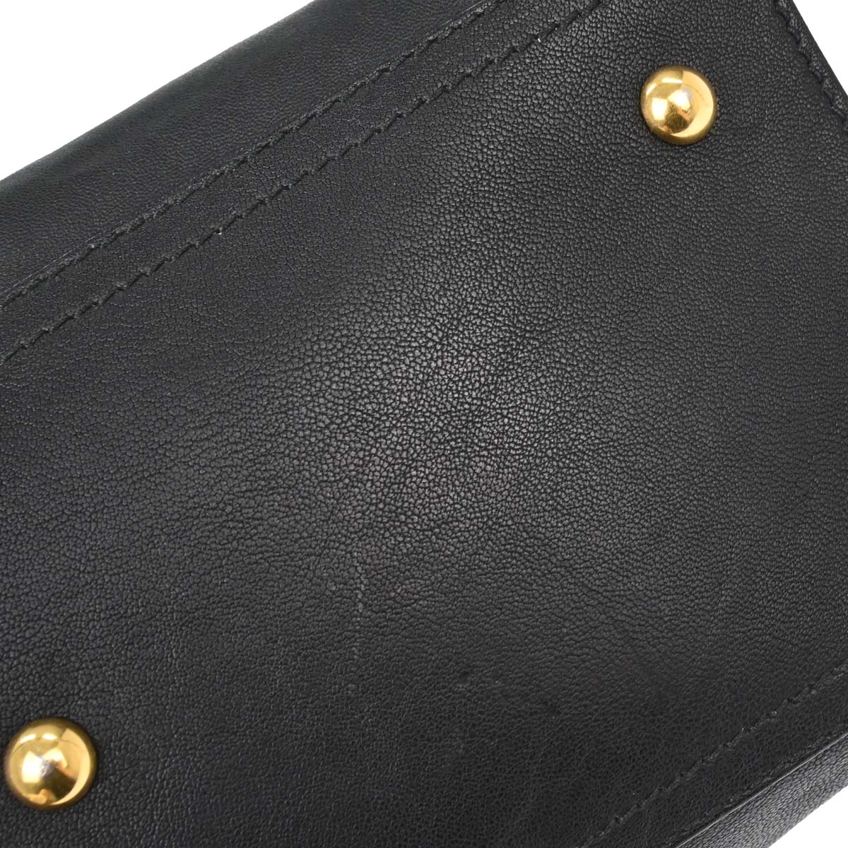 Yves Saint Laurent Black Leather Cabas Chic 2way Shoulder Handbag