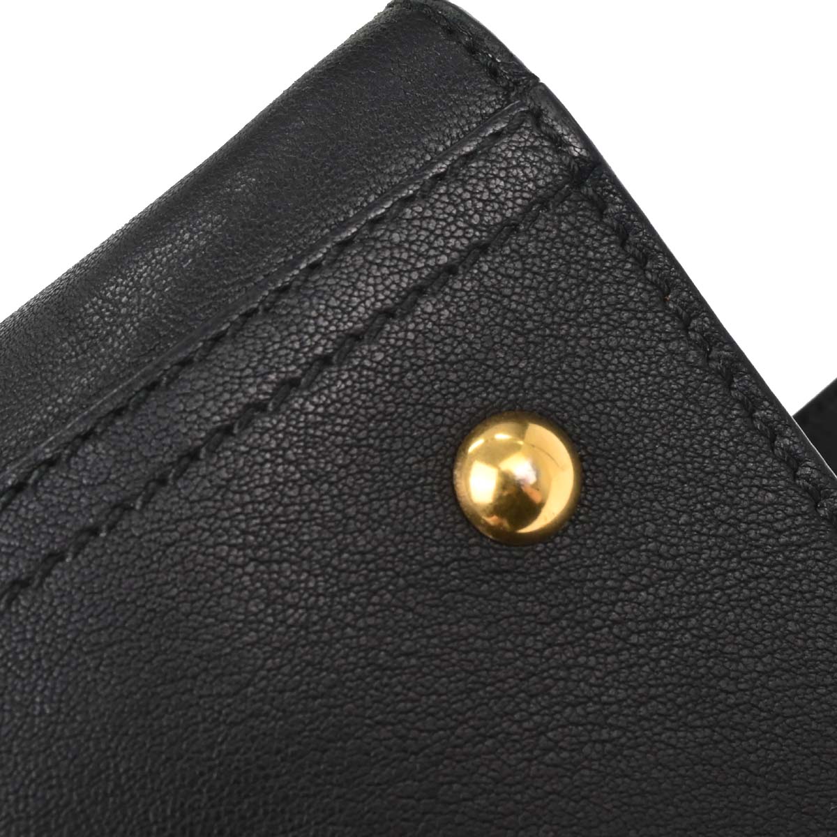 Yves Saint Laurent Black Leather Cabas Chic 2way Shoulder Handbag