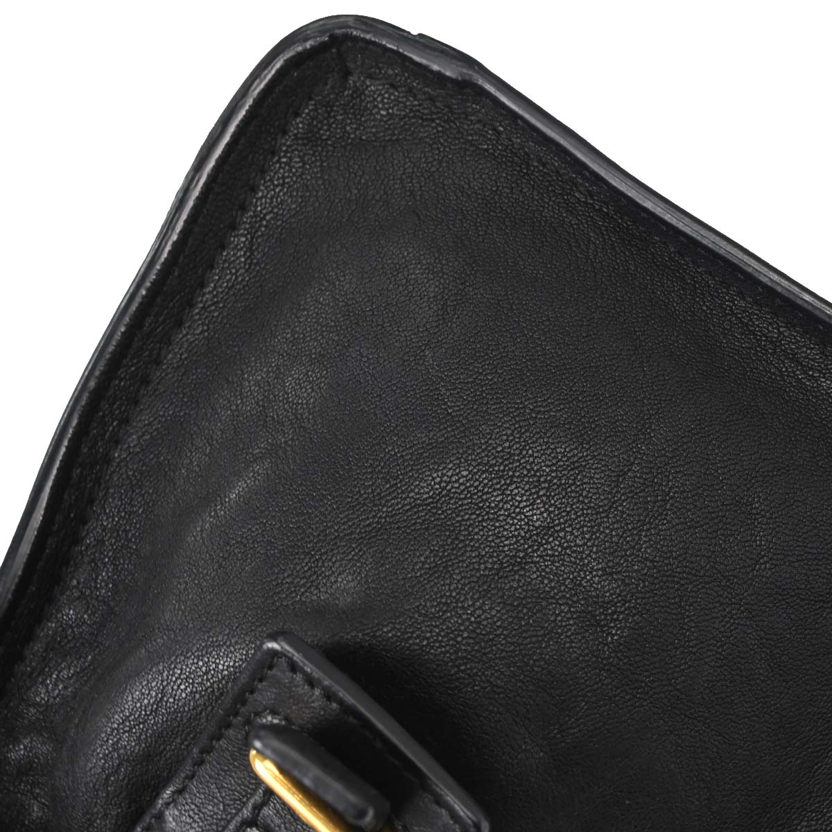 Yves Saint Laurent Black Leather Cabas Chic 2way Shoulder Handbag