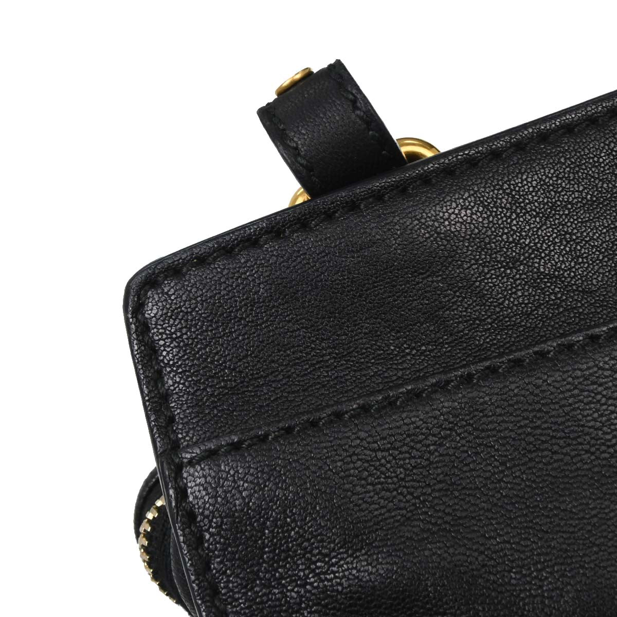 Yves Saint Laurent Black Leather Cabas Chic 2way Shoulder Handbag