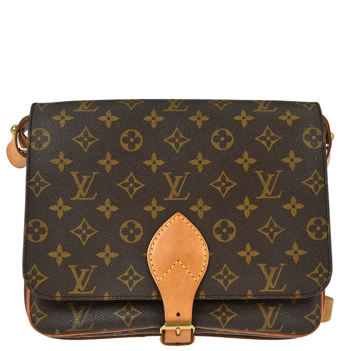 Louis Vuitton Monogram Cartouchiere GM Shoulder Bag M51252