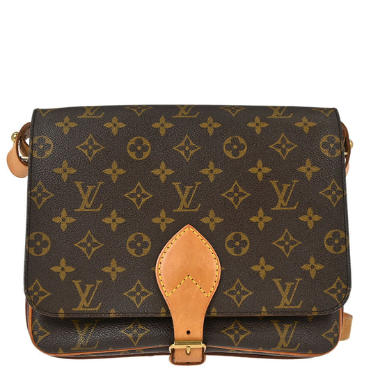 Louis Vuitton Monogram Cartouchiere GM Shoulder Bag M51252