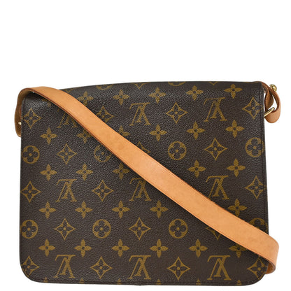 Louis Vuitton Monogram Cartouchiere GM Shoulder Bag M51252