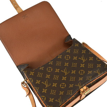 Louis Vuitton Monogram Cartouchiere GM Shoulder Bag M51252
