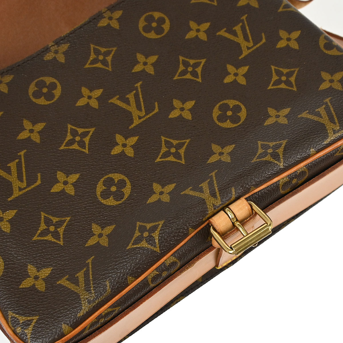 Louis Vuitton Monogram Cartouchiere GM Shoulder Bag M51252