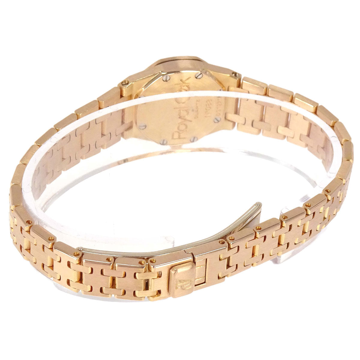 Audemars Piguet Royal Oak Mini 20 Ref.67076OR Quartz Watch 18KPG Diamond