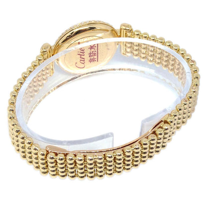 Cartier Must Colisee Ref.1033 Quartz Watch 18KYG Diamond