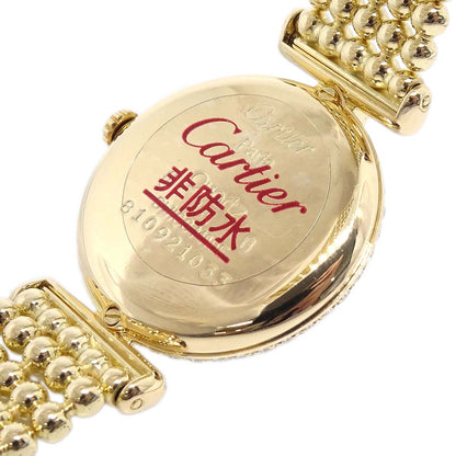 Cartier Must Colisee Ref.1033 Quartz Watch 18KYG Diamond