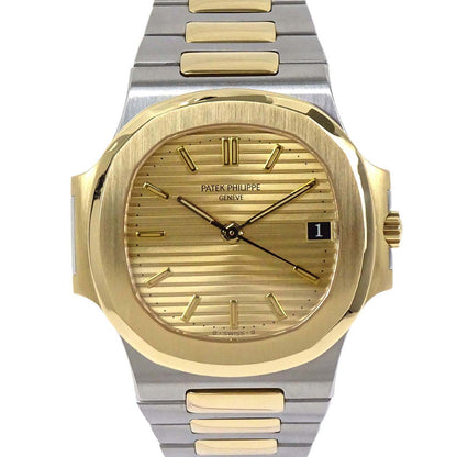 Patek Philippe Nautilus 37mm Ref.3800/1 Self-winding Watch 18KYG SS