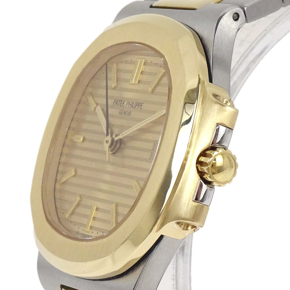 Patek Philippe Nautilus 37mm Ref.3800/1 Self-winding Watch 18KYG SS