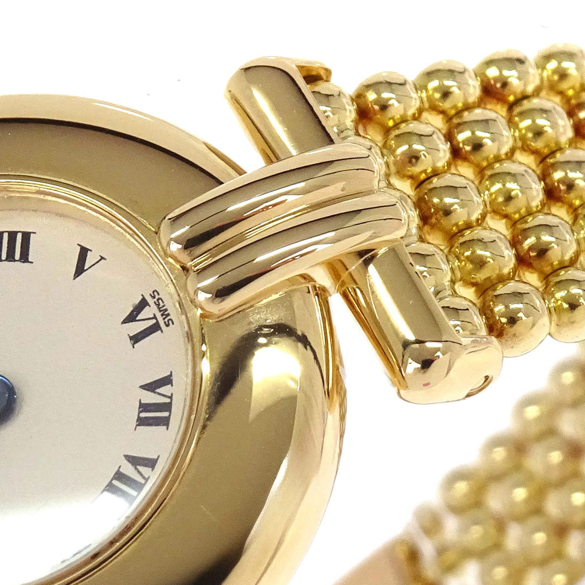Cartier Must Colisee SM 23mm Ref.1980 Quartz Watch 18KYG