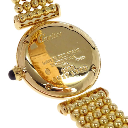 Cartier Must Colisee SM 23mm Ref.1980 Quartz Watch 18KYG