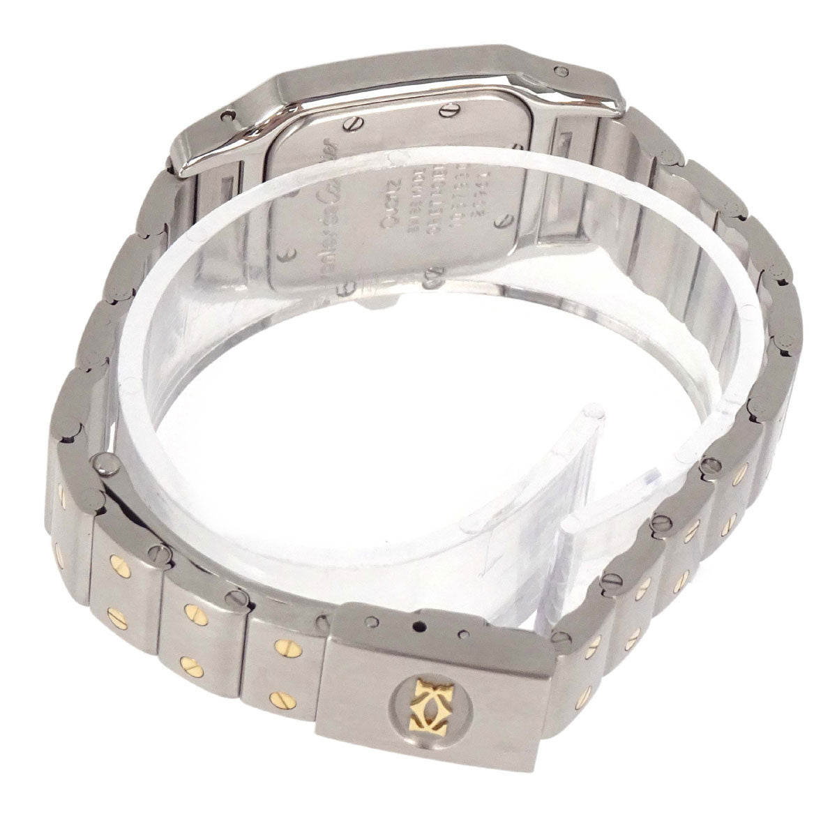 Cartier Santos Galbee SM 22mm Ref.1057930 Quartz Watch 18KYG SS