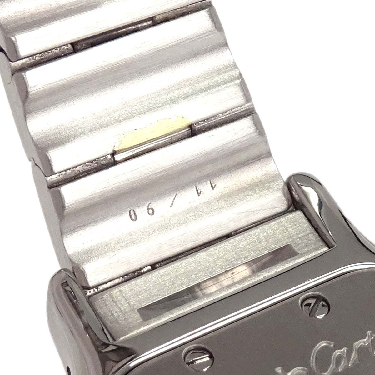 Cartier Santos Galbee SM 22mm Ref.1057930 Quartz Watch 18KYG SS