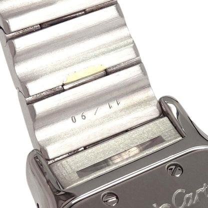 Cartier Santos Galbee SM 22mm Ref.1057930 Quartz Watch 18KYG SS