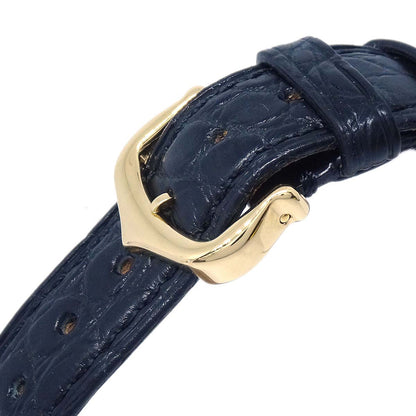 Cartier * Must Tank Manual-winding Watch SV925 Lapis-lazuli Alligator