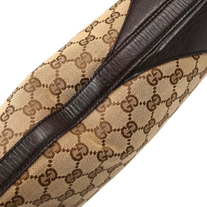 Gucci Brown GG Canvas Sherry Horsebit Shoulder Bag