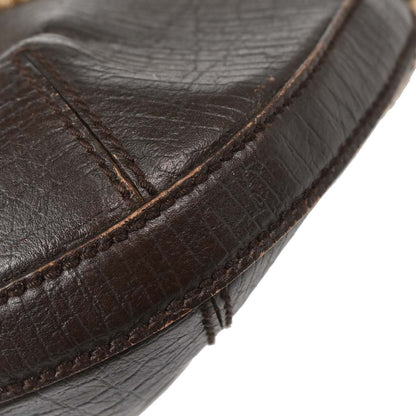 Gucci Brown GG Canvas Sherry Horsebit Shoulder Bag