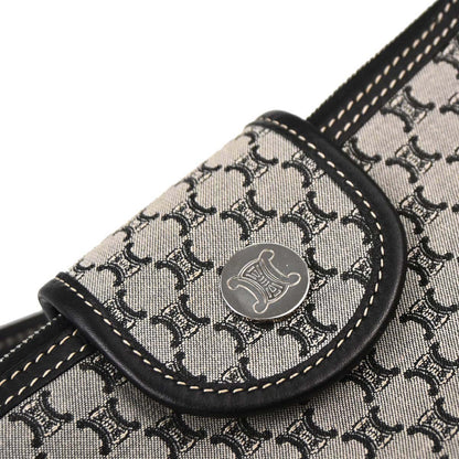 Celine Gray Canvas Macadam Handbag