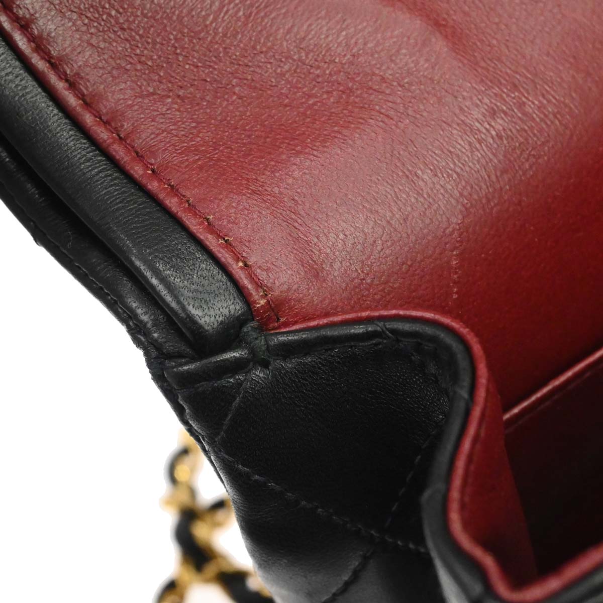 Chanel Black Lambskin Medium Classic Double Flap Shoulder Bag