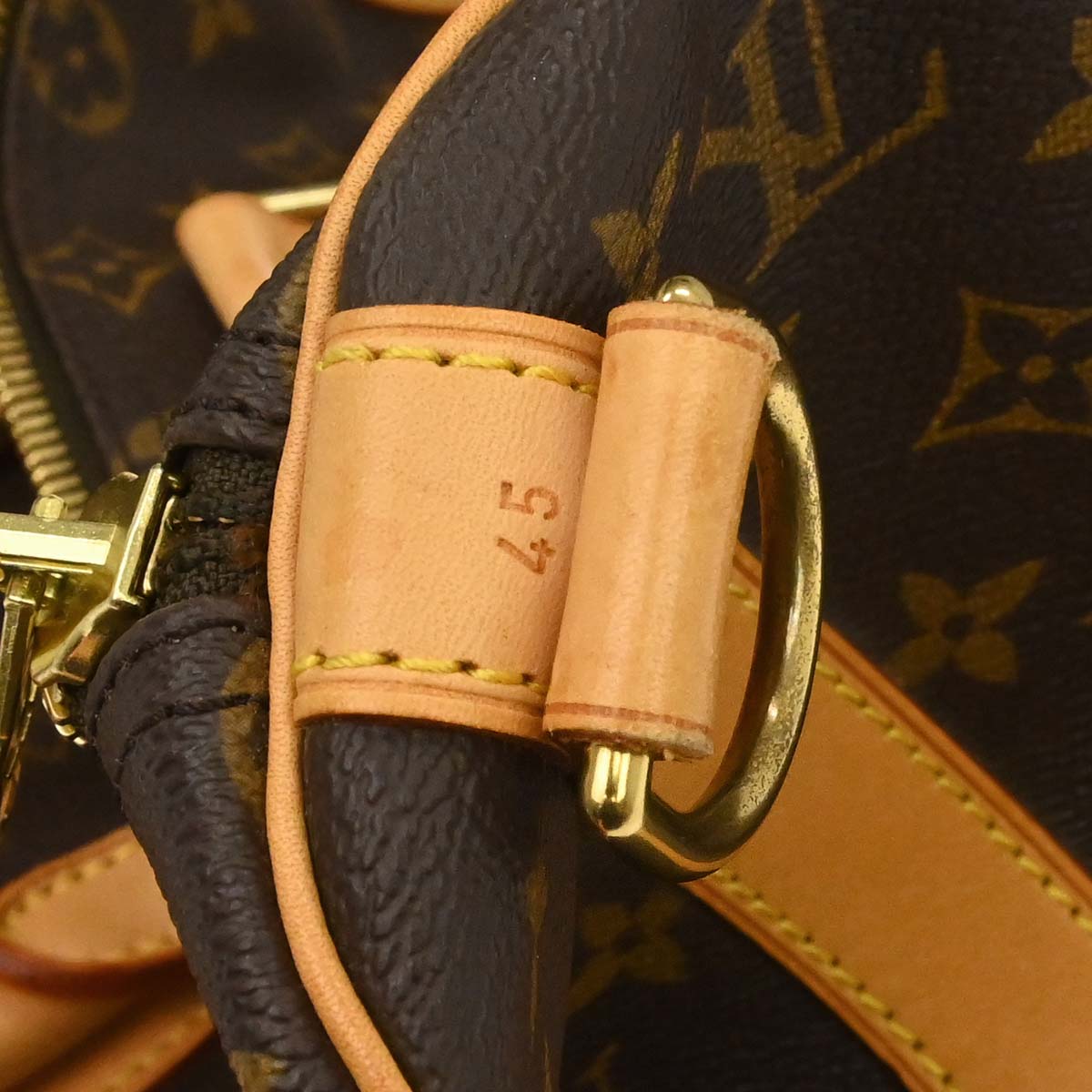 Louis Vuitton Monogram Keepall Bandouliere 45 Duffle Bag M41418
