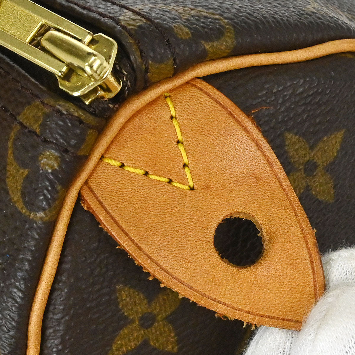 Louis Vuitton Monogram Speedy 25 Handbag M41528