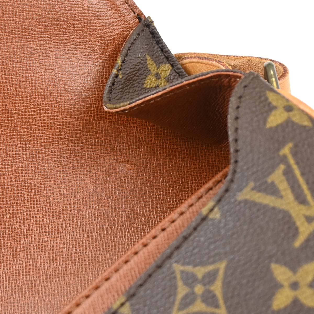 Louis Vuitton Monogram Cartouchiere MM Shoulder Bag M51253