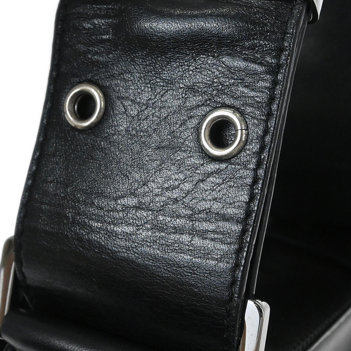 Christian Dior Black Leather Street Chic Columbus Shoulder Bag