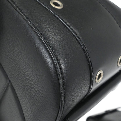 Christian Dior Black Leather Street Chic Columbus Shoulder Bag