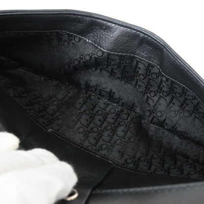 Christian Dior Black Leather Street Chic Columbus Shoulder Bag