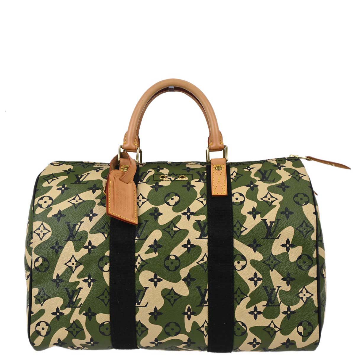 Louis Vuitton Monogramouflage Speedy 35 Handbag M95773