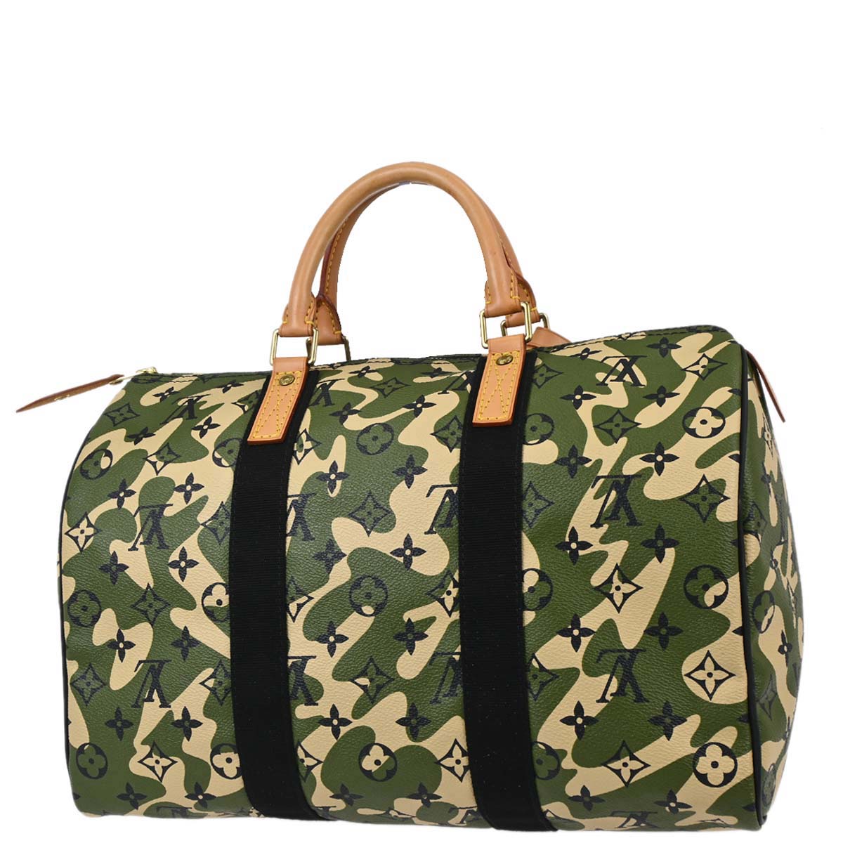 Louis Vuitton Monogramouflage Speedy 35 Handbag M95773