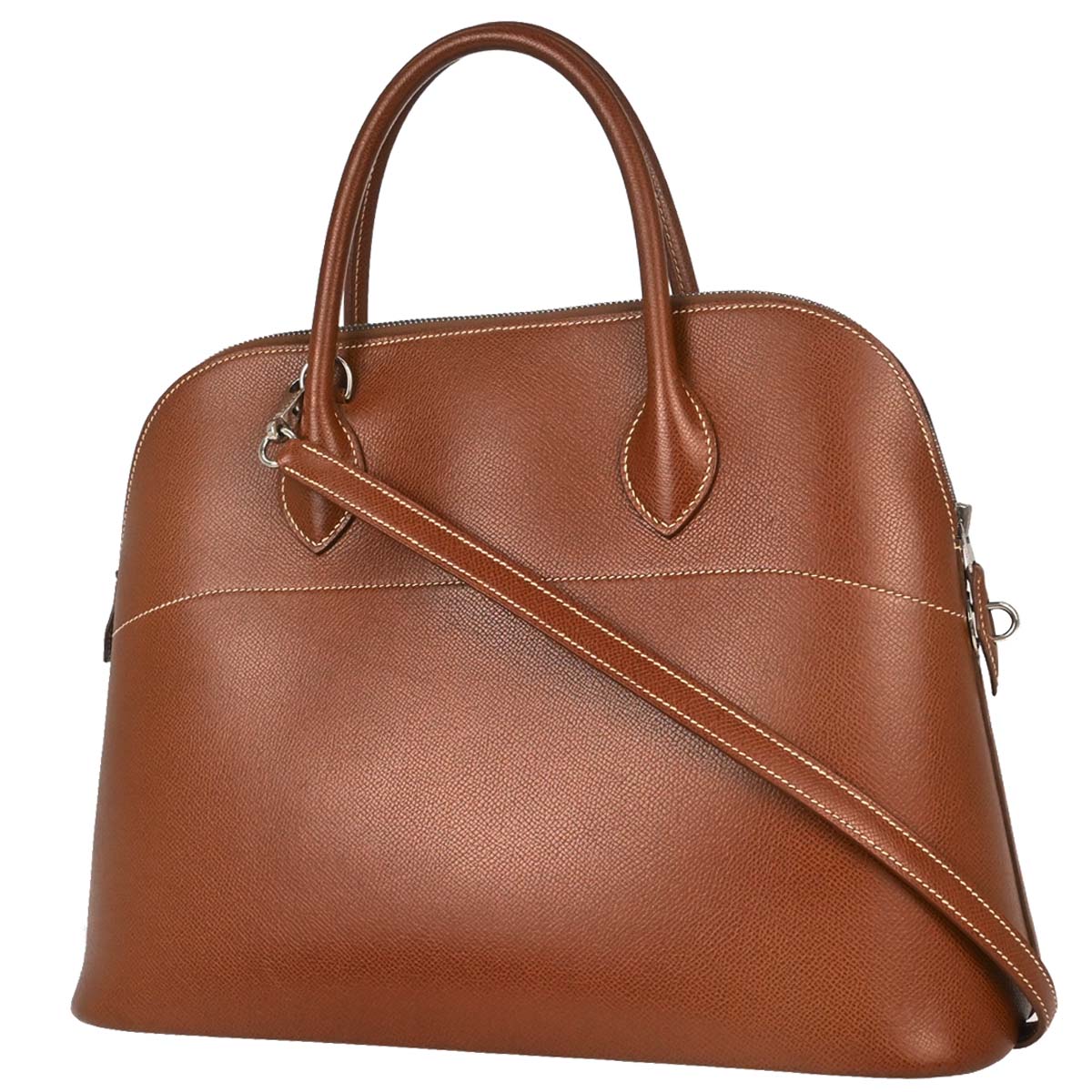 Hermes Etrusque Lisse Bolide 35 2way Shoulder Handbag