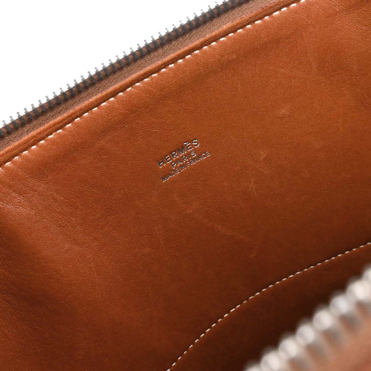 Hermes Etrusque Lisse Bolide 35 2way Shoulder Handbag