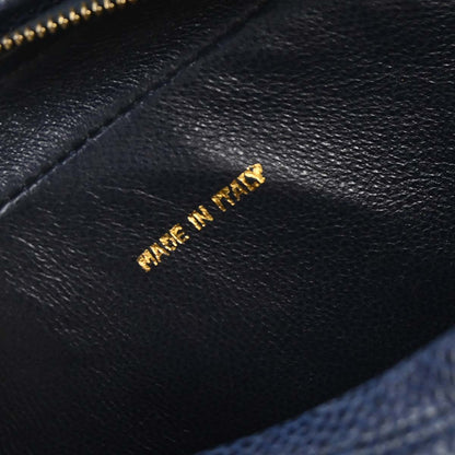 Chanel 1991-1994 Navy Caviar Skin Camera Bag