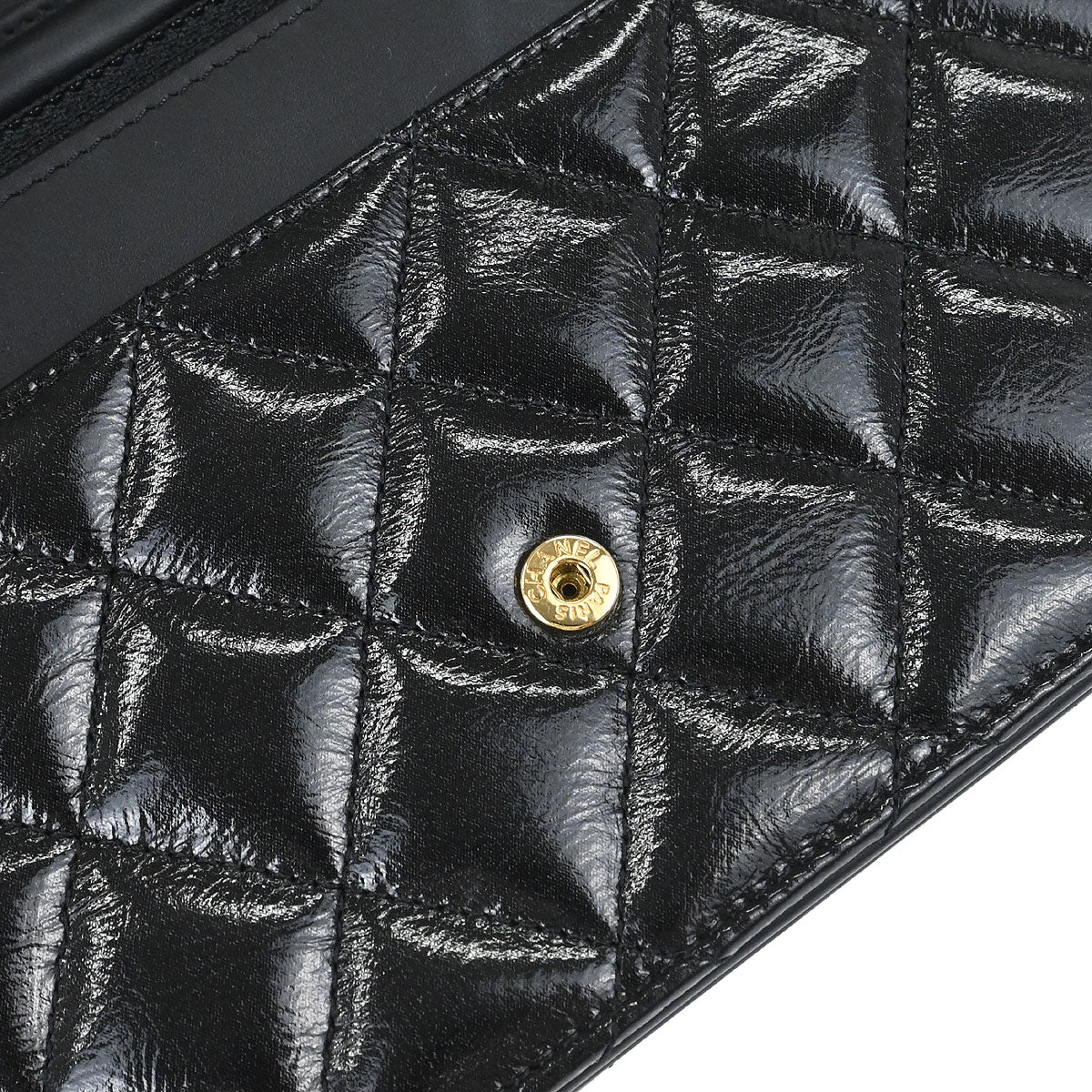 Chanel Black Calfskin Mademoiselle Lock WOC Wallet on Chain Bag