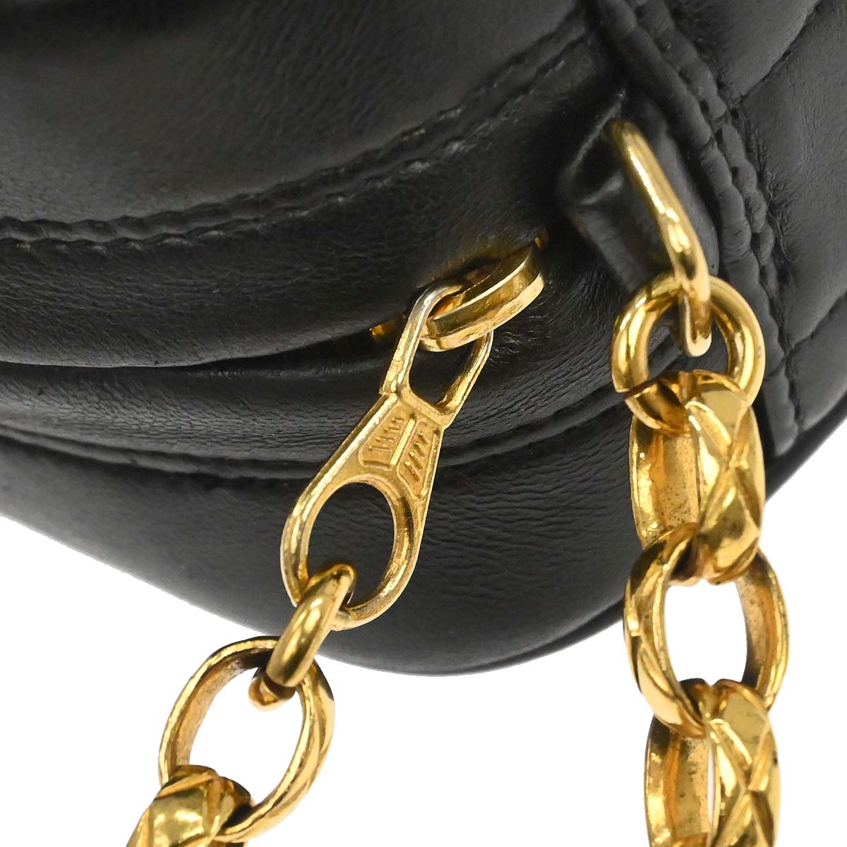 Chanel Black Lambskin Mademoiselle Camera Bag Mini