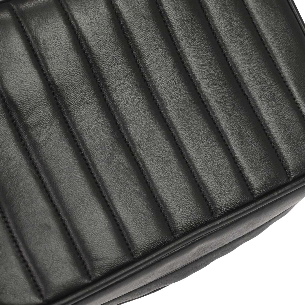 Chanel Black Lambskin Mademoiselle Camera Bag Mini