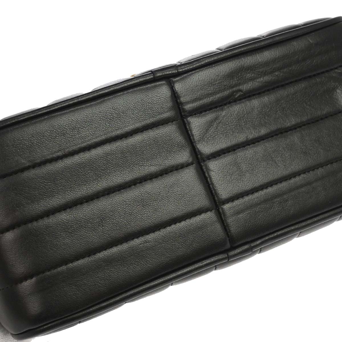 Chanel Black Lambskin Mademoiselle Camera Bag Mini