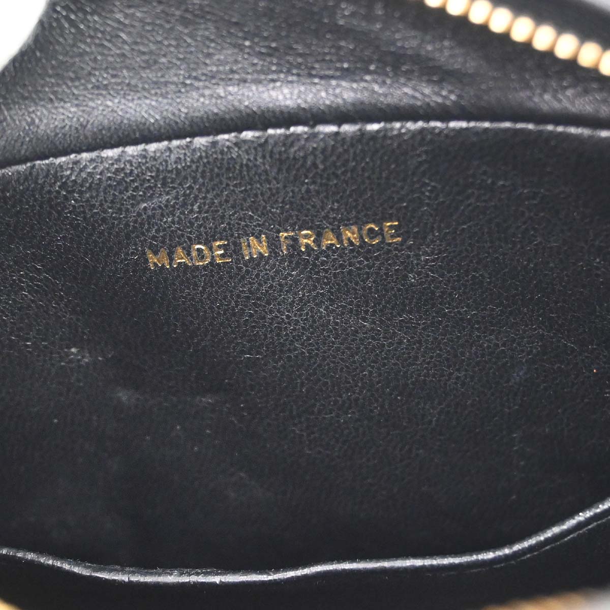 Chanel Black Lambskin Mademoiselle Camera Bag Mini
