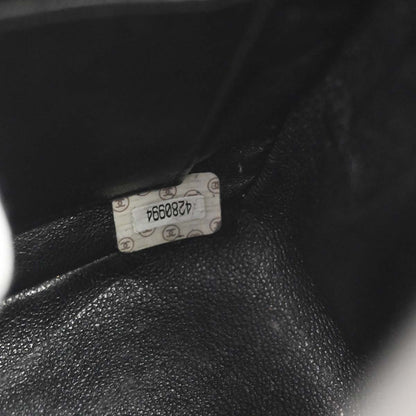 Chanel Black Lambskin Mademoiselle Camera Bag Mini