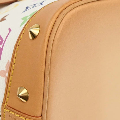 Louis Vuitton White Monogram Multicolor Alma Handbag M92647