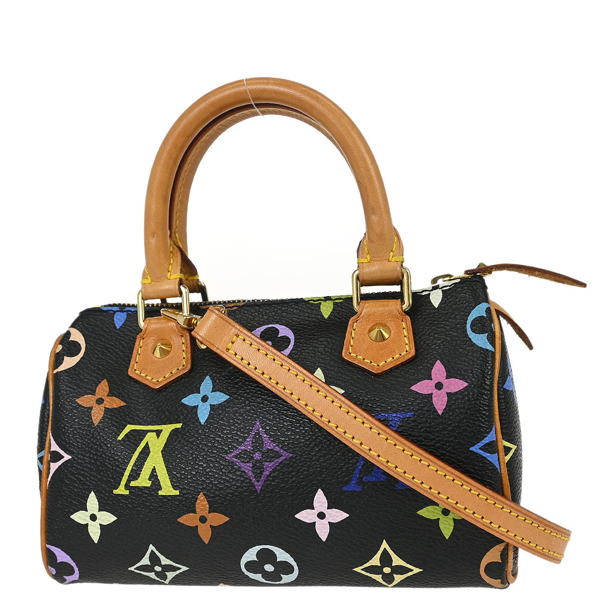 Louis Vuitton Multicolor Mini Speedy 2way Shoulder Handbag M92644