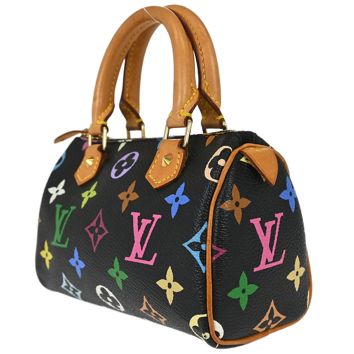 Louis Vuitton Multicolor Mini Speedy 2way Shoulder Handbag M92644