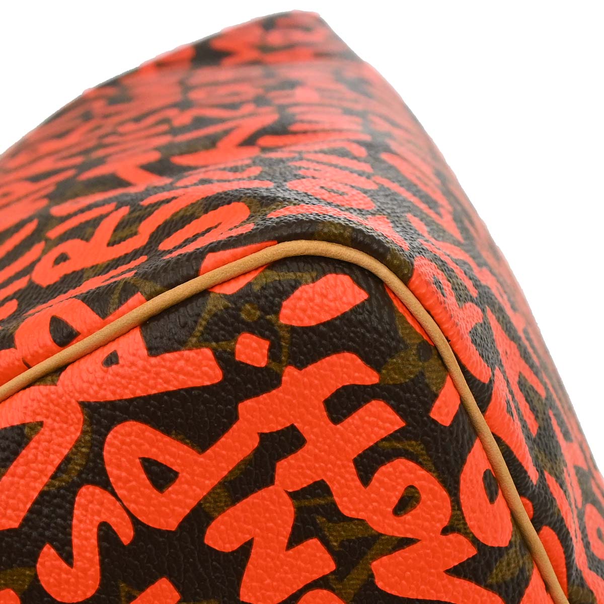 Louis Vuitton Orange Monogram Graffiti Speedy 30 Handbag M93705