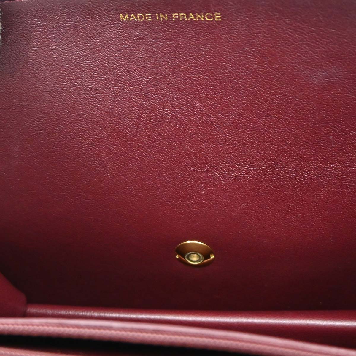 Chanel 1997-1999 Black Lambskin Pushlock Small Half Flap Shoulder Bag