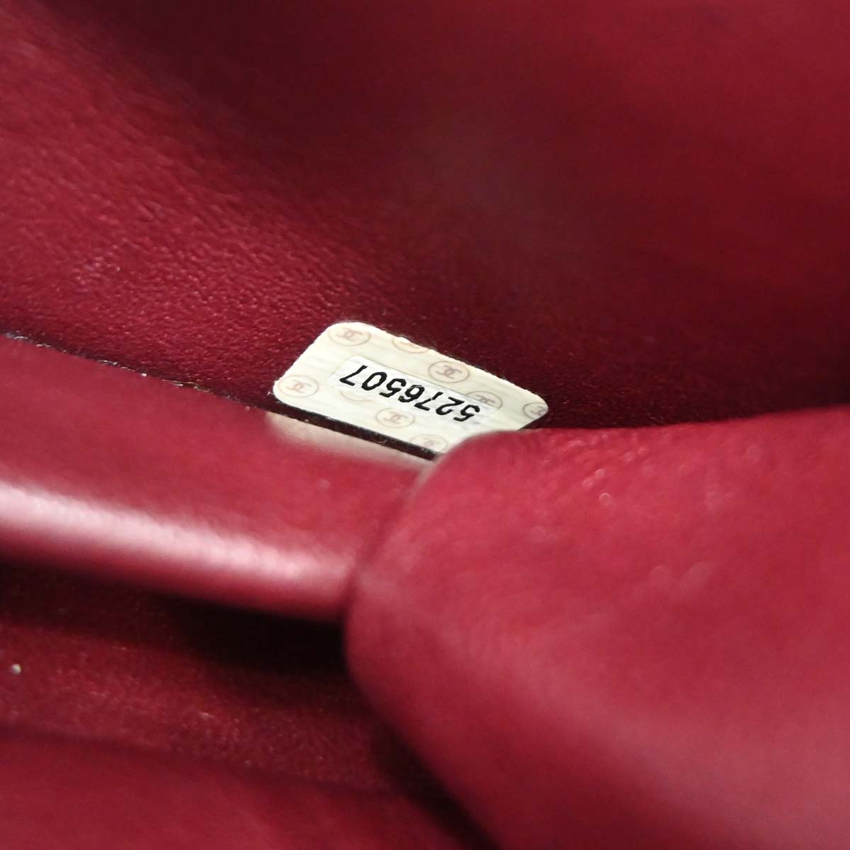 Chanel 1997-1999 Black Lambskin Pushlock Small Half Flap Shoulder Bag