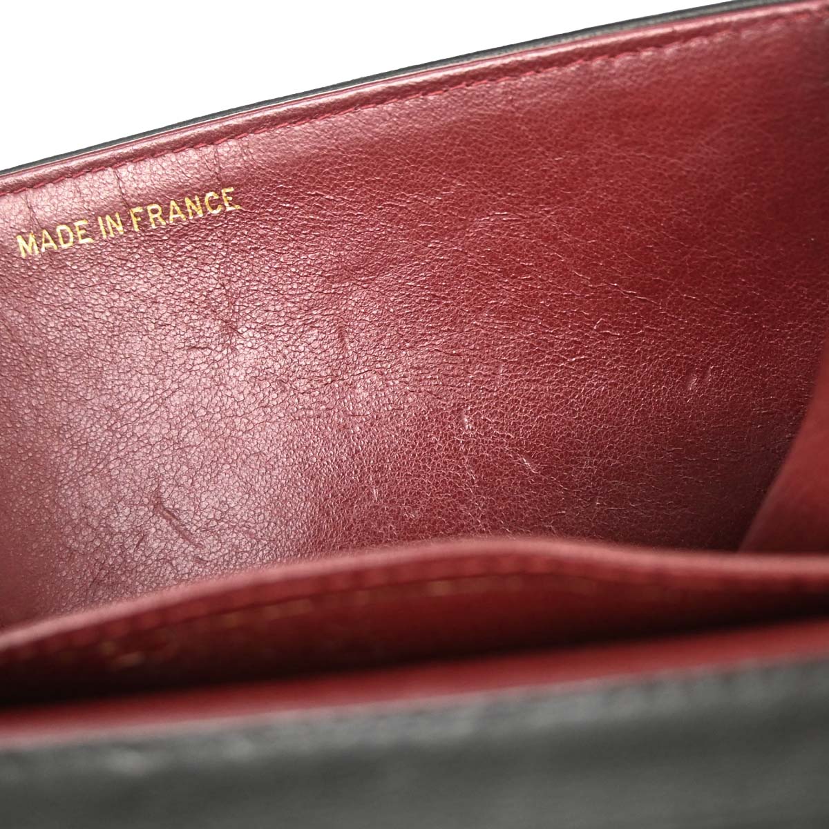 Chanel 1994-1996 Black Lambskin Pushlock Mini Full Flap Shoulder Bag
