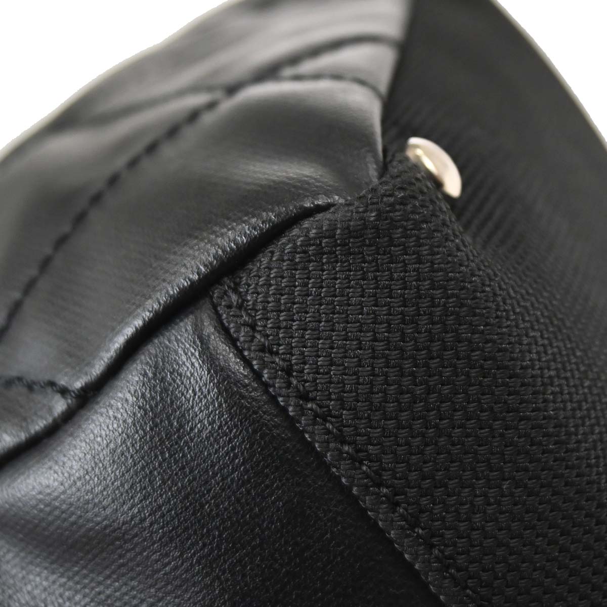 Chanel 2006-2008 Black Canvas Paris-Biarritz Tote PM Handbag